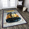 Chessie System Locomotive Rairoad Rug 05200