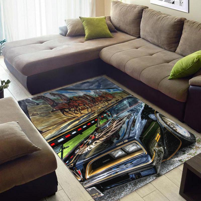 Snb Rug Smokey and the Bandit Trans Am Firebird Pontiac Kenworth
