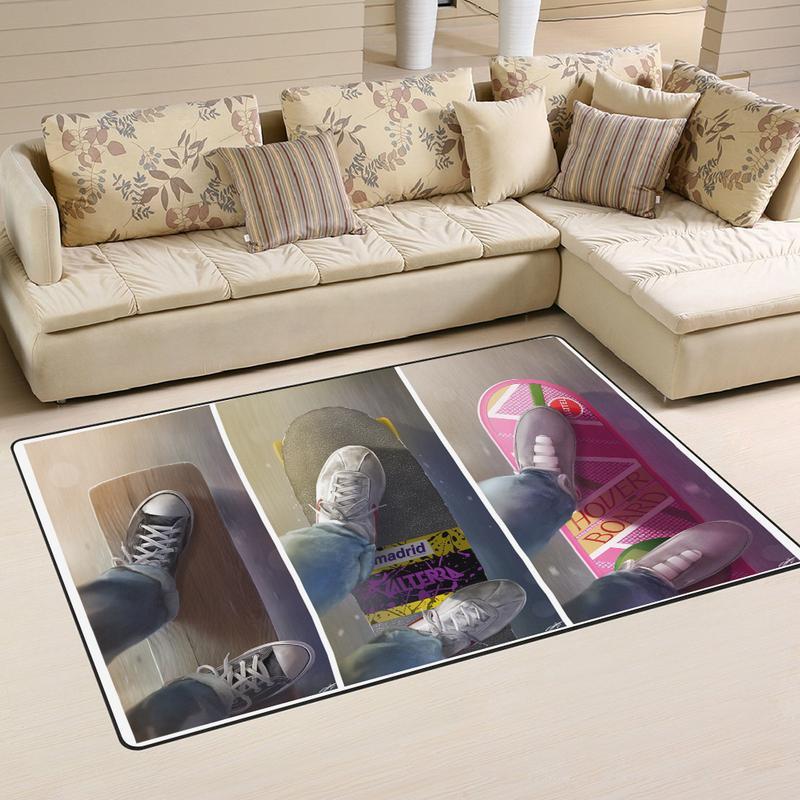 Btf Rug Back to the Future Marty Mcfly Delorean Dmc Bttf 02233