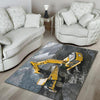 Cat Rug Caterpillar Heavy Equipment 01780