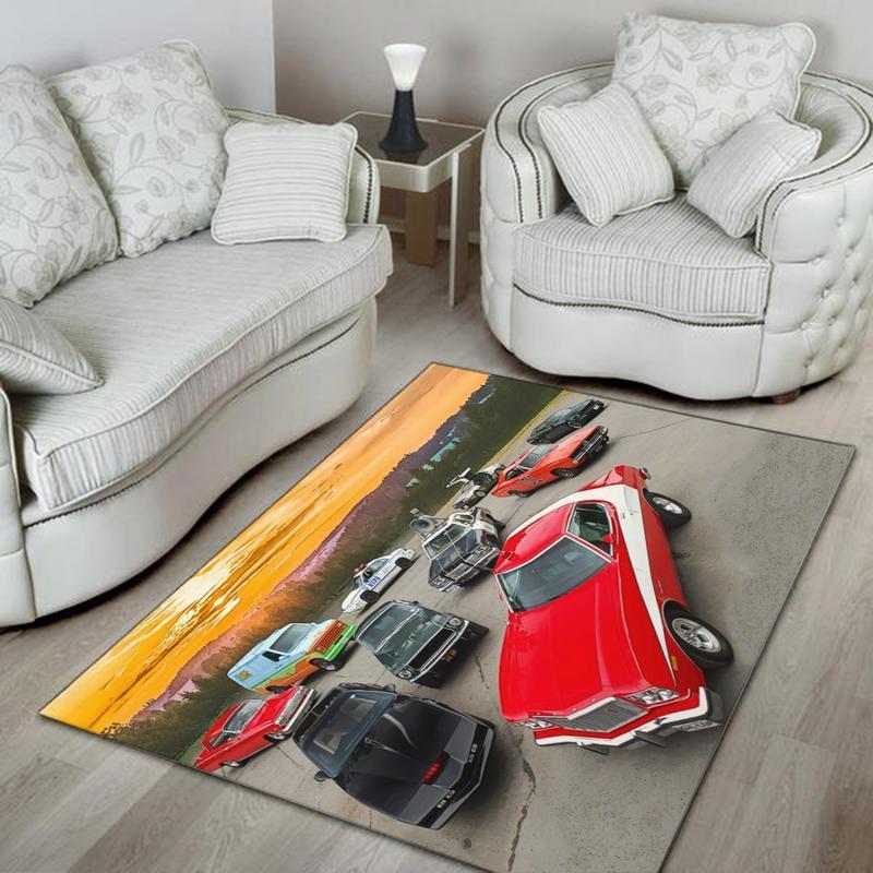 Doh Rug Trans Am Bandit Firebird Ford Torino General Lee Starsky
