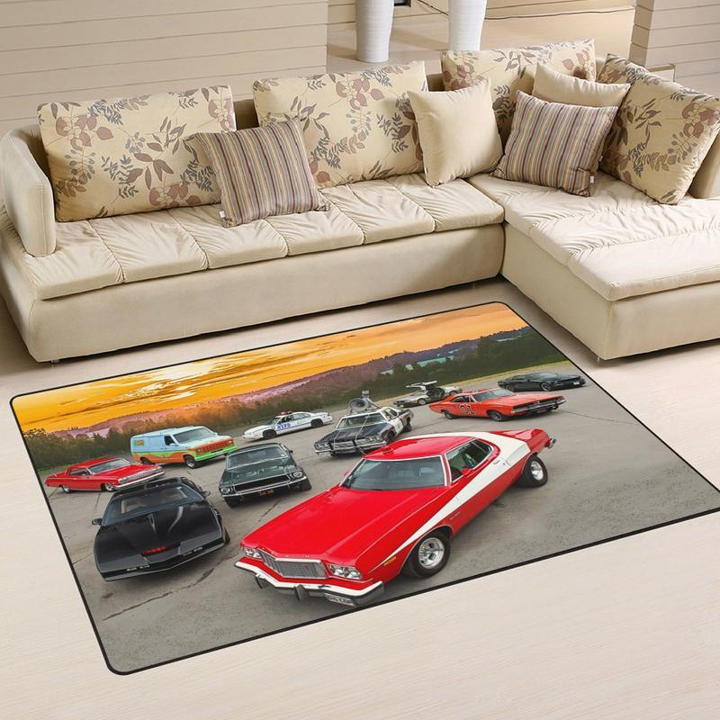 Doh Rug Trans Am Bandit Firebird Ford Torino General Lee Starsky