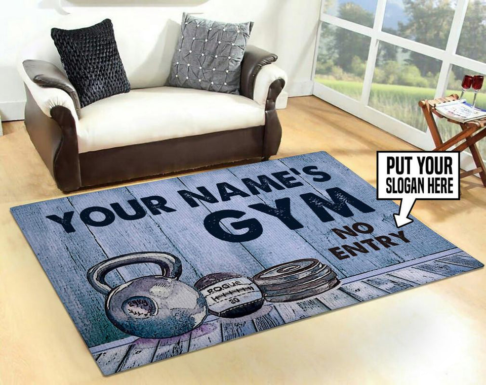 Personalized Gym Rug 05649