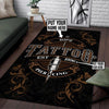 Personalized Tattoo Studio Rug 06353