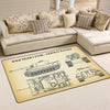 Tigertank Rug Tiger Tank 04822