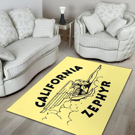 Czrr Rug California Zephyr Railroad 04792