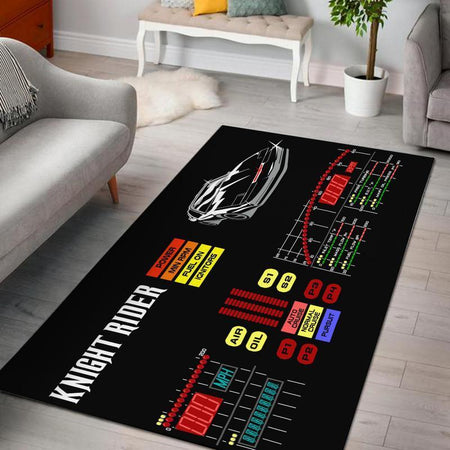 Krider Rug Knight Rider Kitt Trans Am 02331