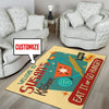 Personalized Kitchen Eat it or Go Hungry Rug 05398