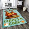 Personalized Chicken Coop Rug 05294