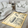 Tigertank Rug Tiger Tank 04822