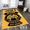 Personalized Gym No Pain No Gain Rug 06643