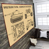 Panzer Rug 1942 German Panzer Tiger I Tank German Nazi Army Tank