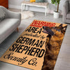 Area Patrolled by German Shepherd Security Co. Rug 05870