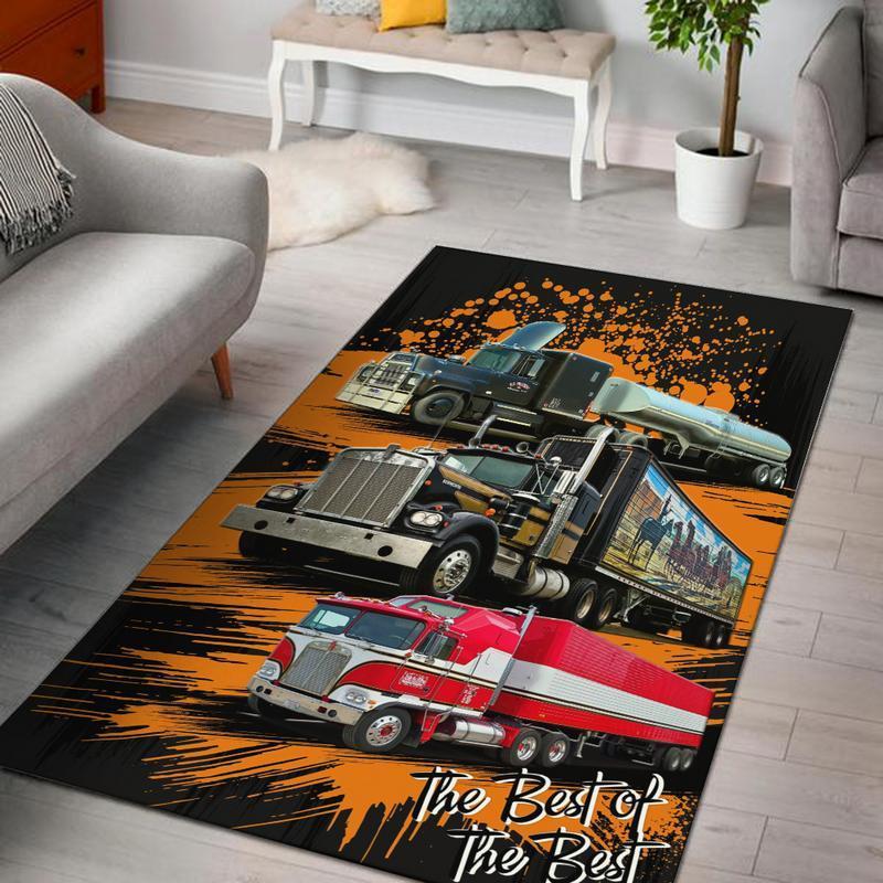 Convoy Rug Convoy Bj and the Bear Smokey and the Bandit Kenworth