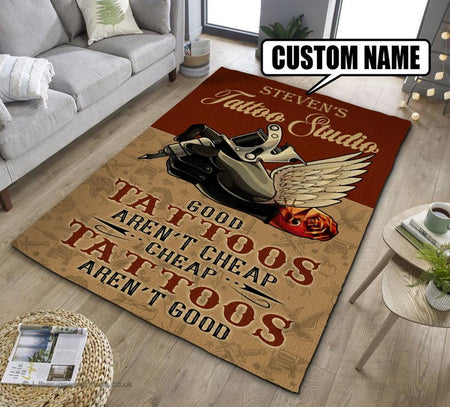 Personalized Tattoo Rug 07133