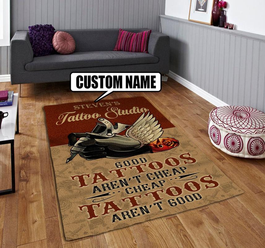 Personalized Tattoo Rug 07133