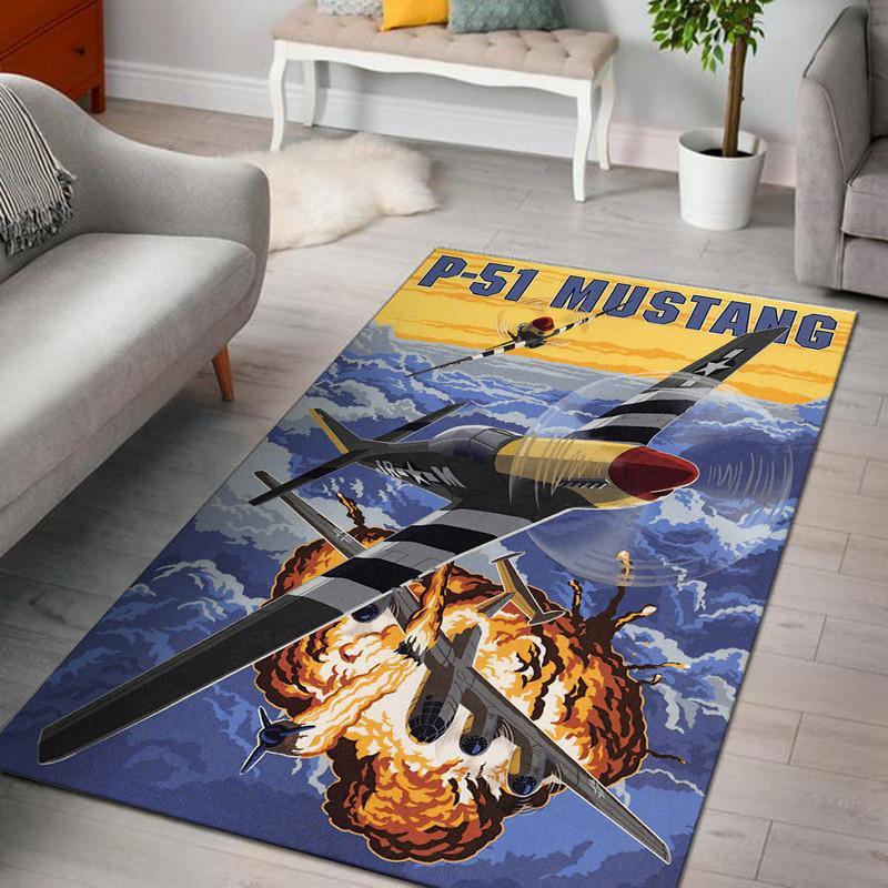 P 51 Mustang Rug 05213