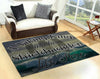 Viking King and Sheild Maiden Live Here Rug 05735
