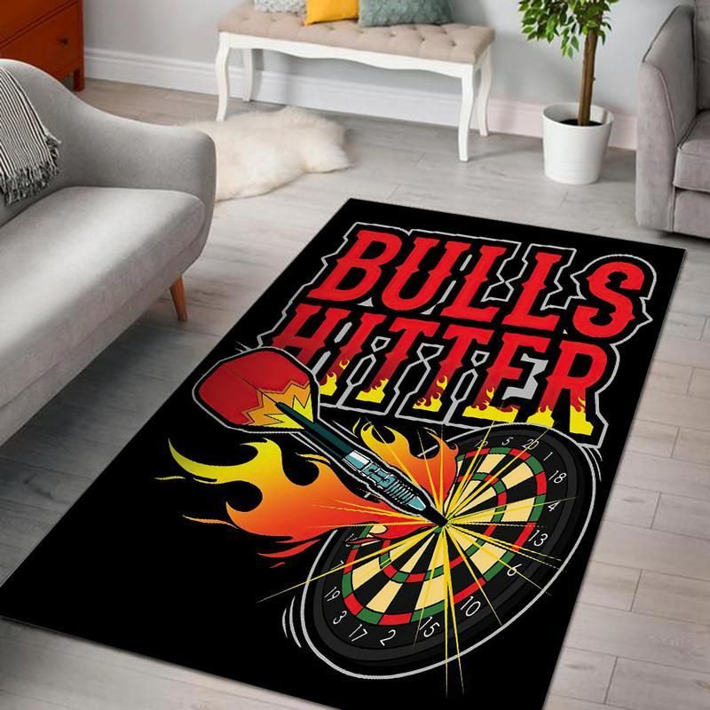 Bulls Hitter Darts Rug 06816