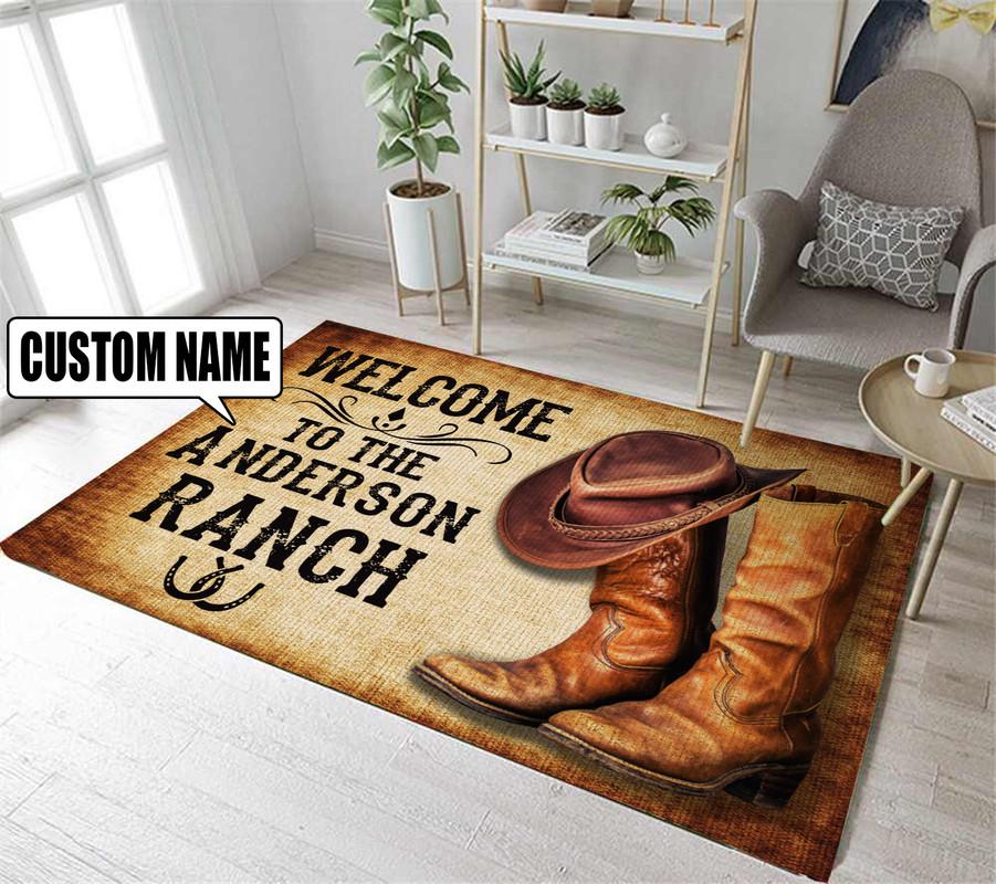 Personalized Ranch Rug 06970