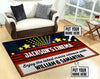 Personalized Home Theater Rug 06191