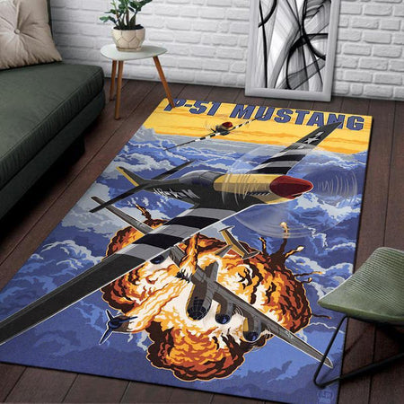 P 51 Mustang Rug 05213