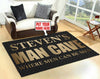 Personalized Man Cave Rug 06221