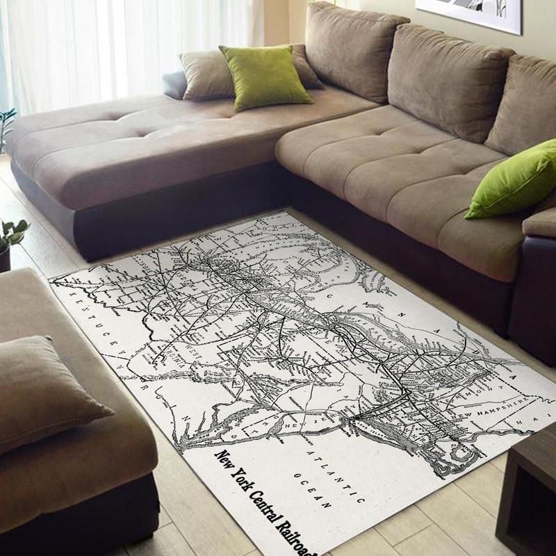 New York Central Railroad Rug 05138