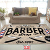 Personalized Barber Shop Rug 05607