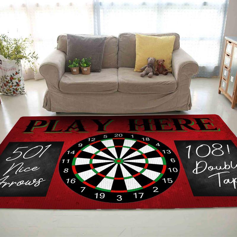 Darts Room Rug 06152