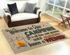 Welcome to Our Campsite Rug 06148