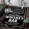 Personalized Whisky Bar Rug 05493
