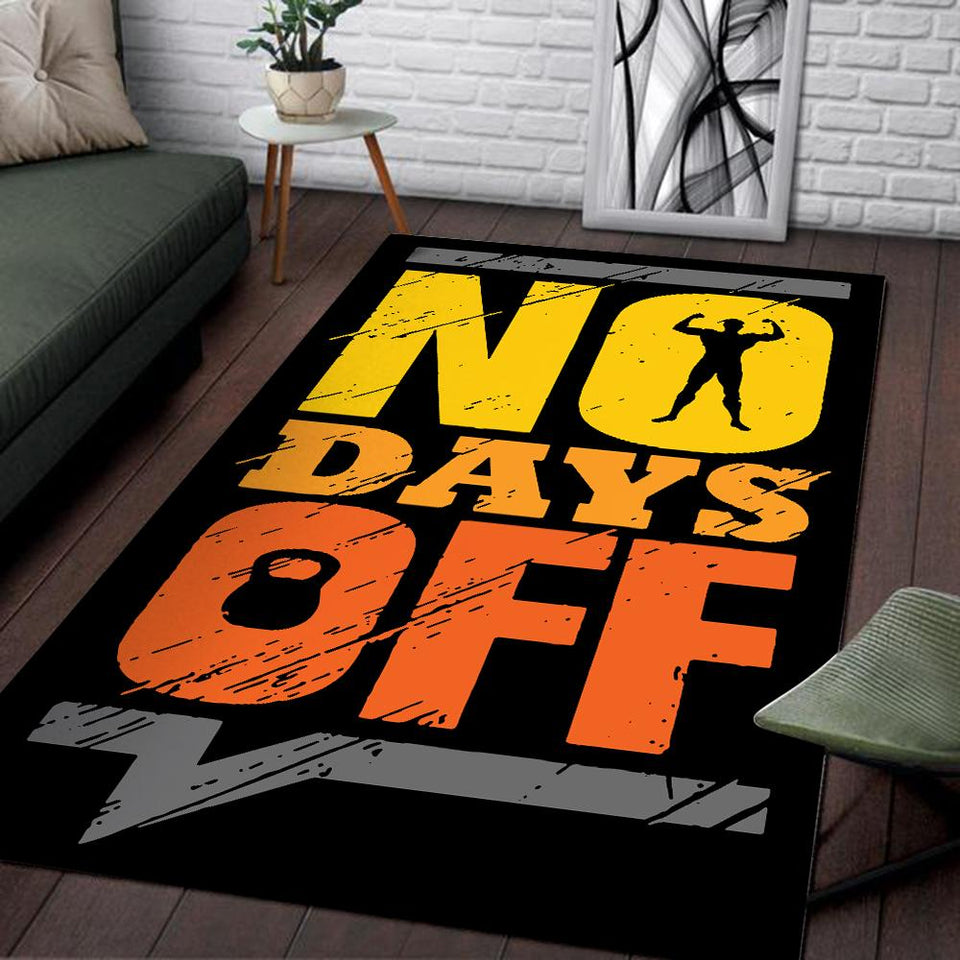 No Days Off Rug 06772