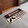 This Property is Protected by Highly Trained Parrots Door Mat