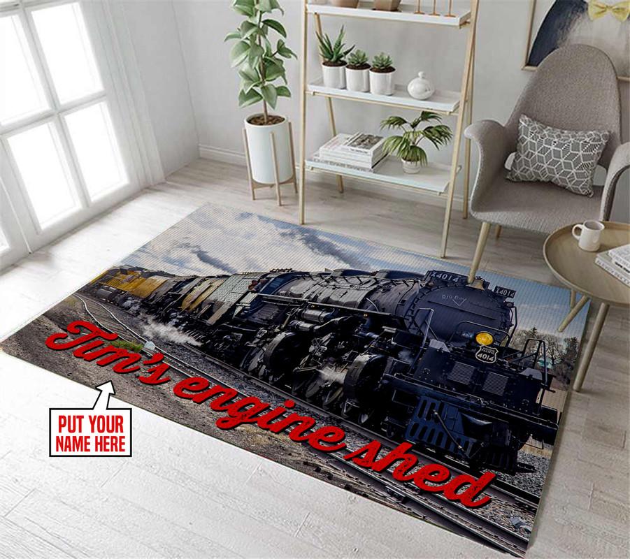 Personalized Engineer Shed Rug 06447