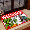 Welcome to My House Door Mat Inside Rug Floor Outdoor Mats
