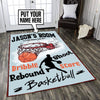 Personalized Basketball Rug 05490