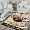 Personalized Cowboy up Saloon Rug 06859