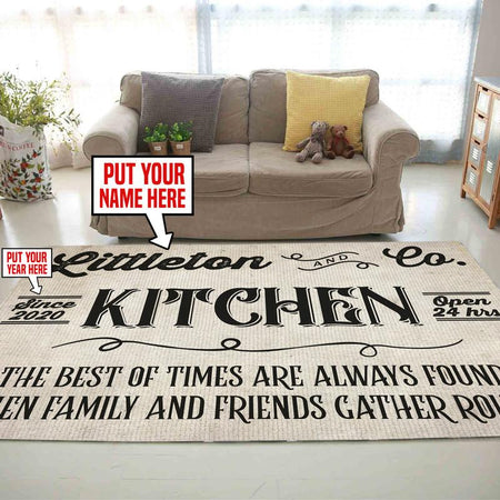 Personalized Kitchen Rug 06320