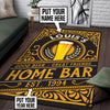 Personalized Home Bar Rug 06457