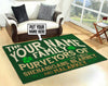 Personalized Shenanigans Family Rug 06862