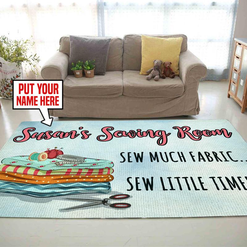 Personalized Sewing Room Rug 06026