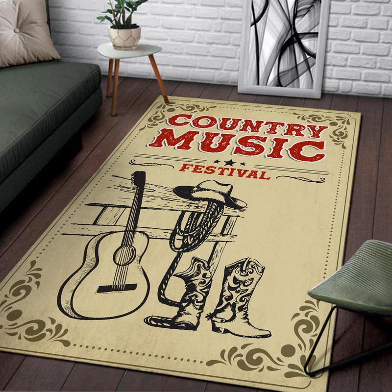 Country Music Festival Rug 05919