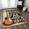 Where Words Fail Music Speaks Rug 05868