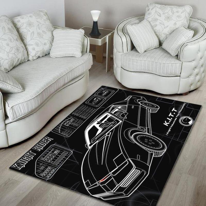 Krider Rug Knight Rider Kitt Trans Am 02950