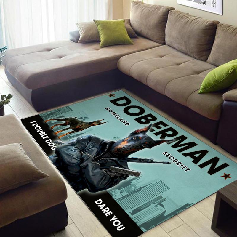 Doberman Rug 05433