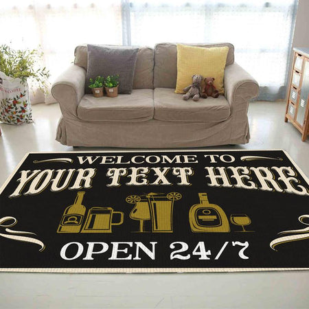 Personalized Welcome to Rug 05955