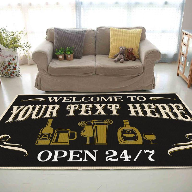 Personalized Welcome to Rug 05955