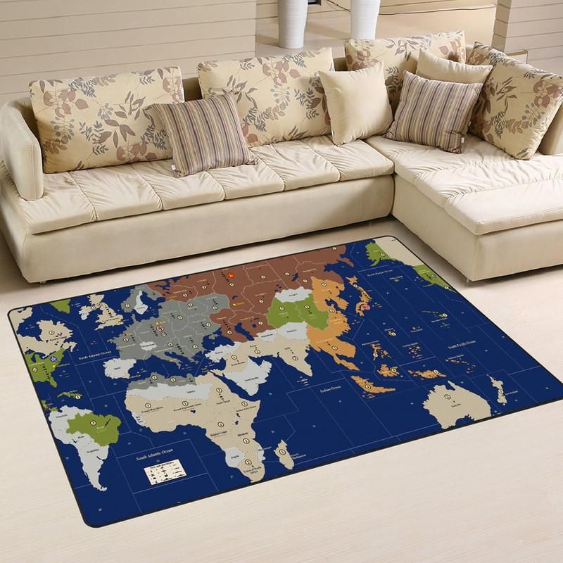 Axis and Allies Map Rug 05122