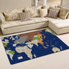Axis and Allies Map Rug 05122